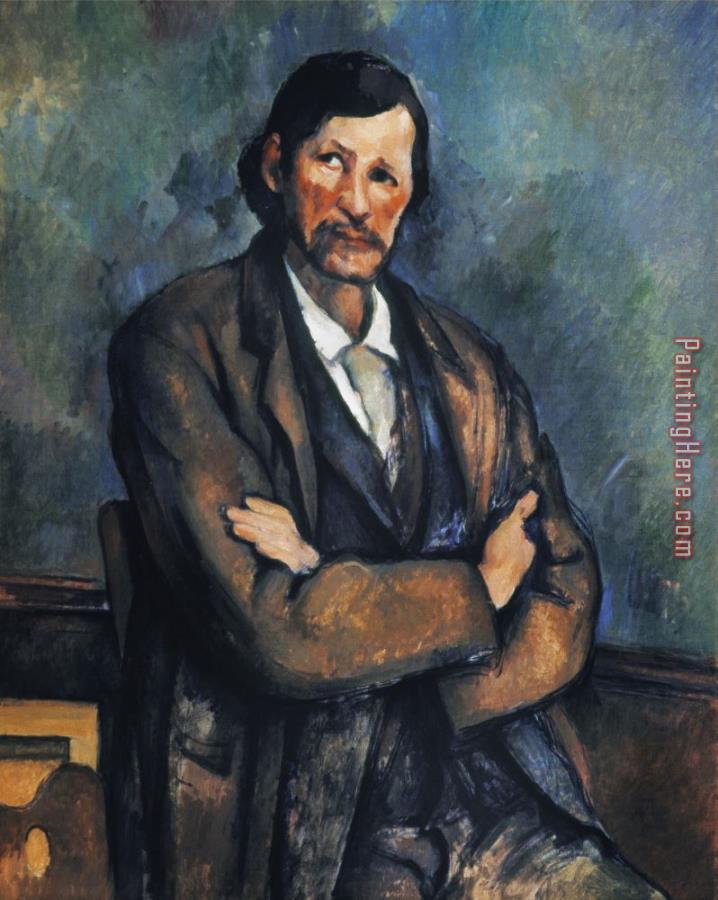 Paul Cezanne Cezanne Man C1899